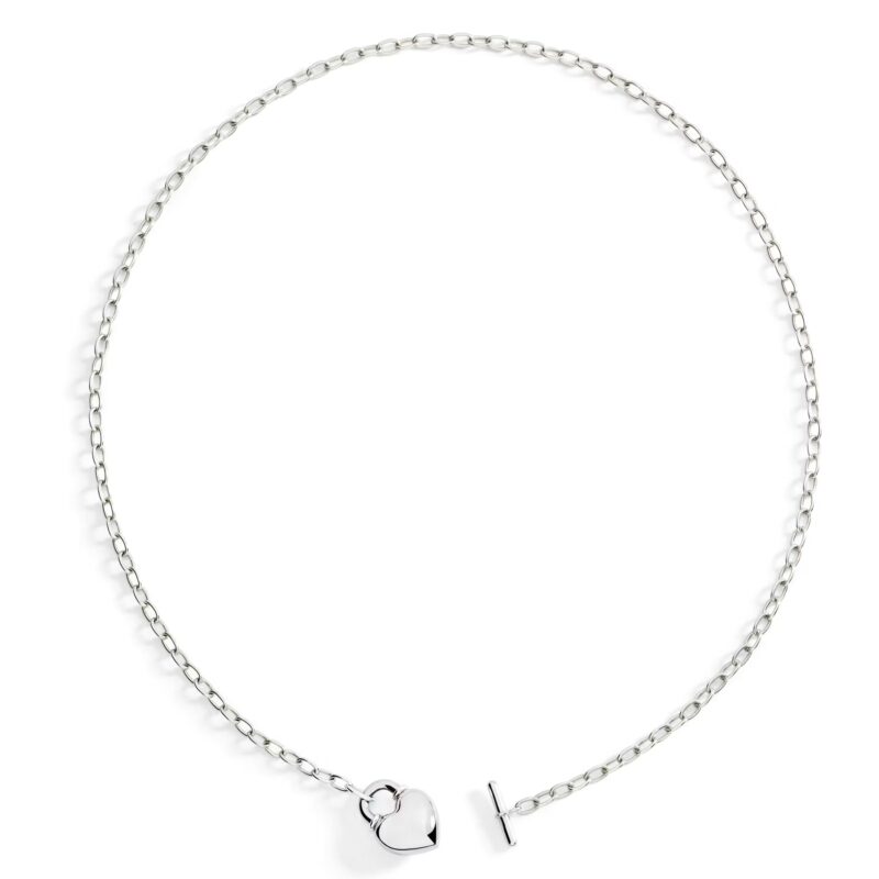 Collana Cuore Bold Argento | Dodo