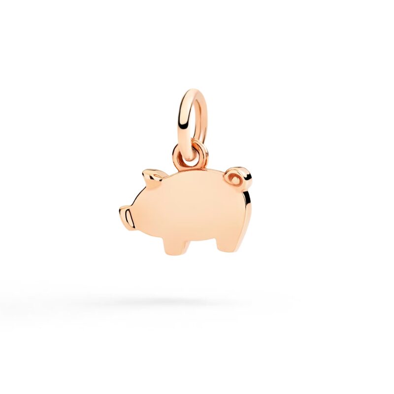 Ciondolo Maialino Oro Rosa | Dodo