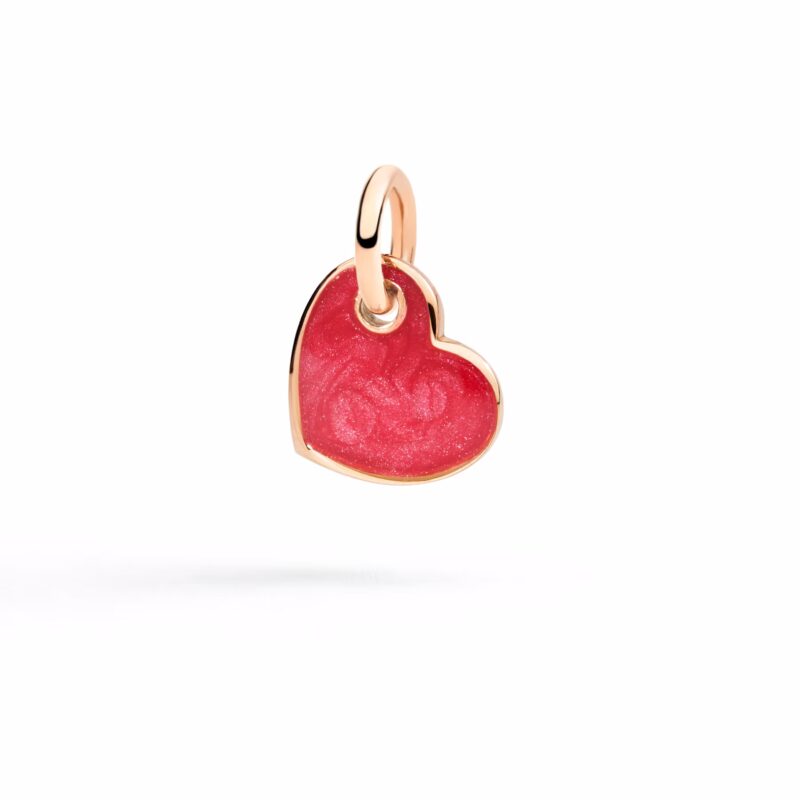 Ciondolo cuore oro rosa | Dodo
