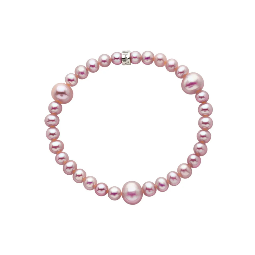 Bracciale Elastica perle bianche diverse dimensioni | Mimí