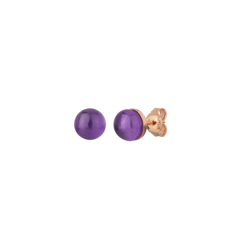 Orecchini Zabette doppietta madreperla viola | Mimí