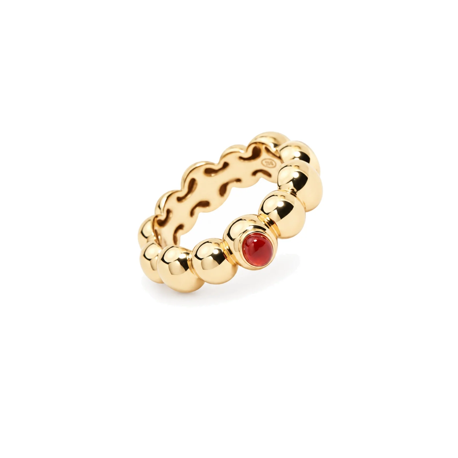 Anello Ritratto baby con corniola | Les Lulú
