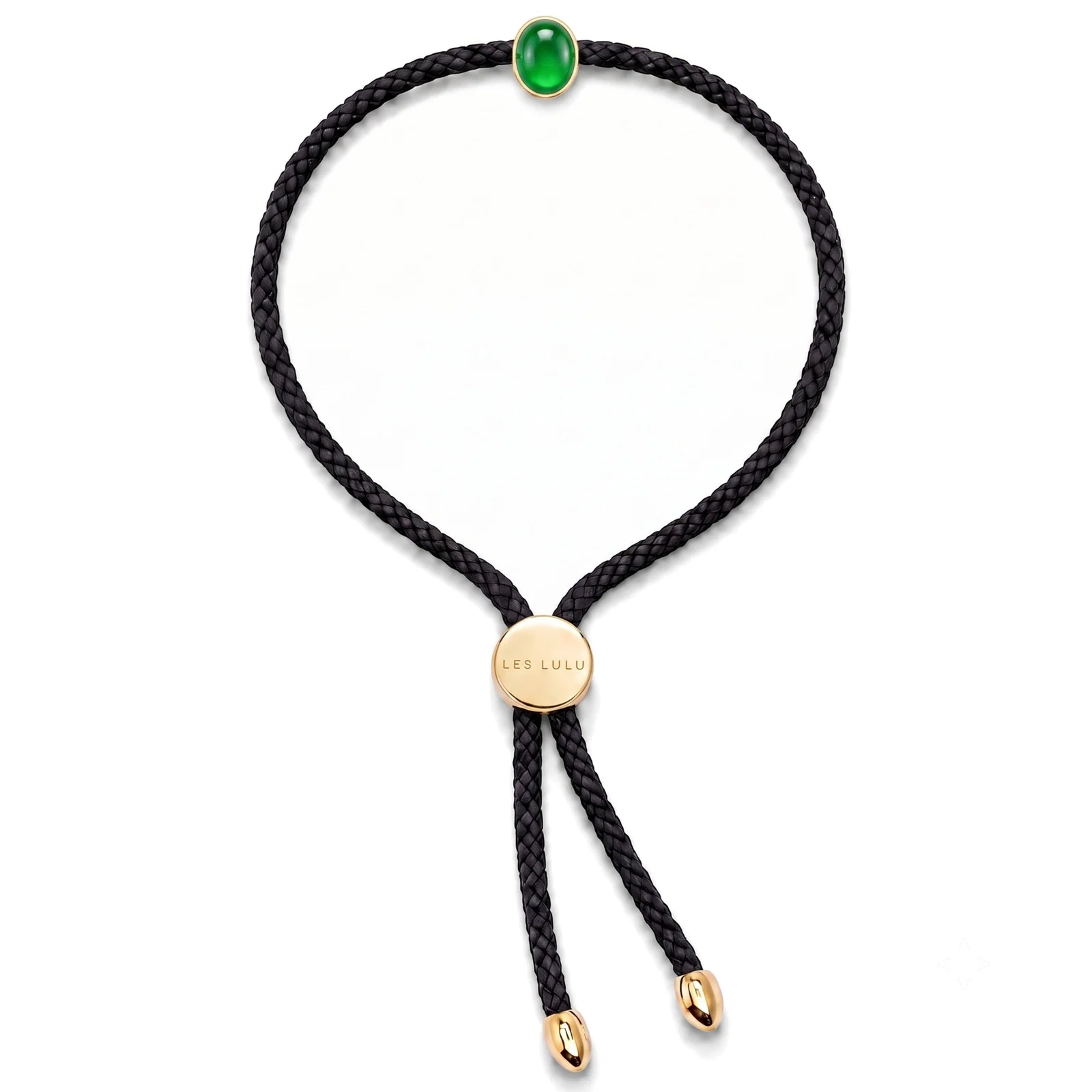 Bracciale Ritratto con giada verde | Les Lulú